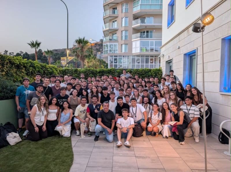 Cyberbootcamp Málaga - Foto grupal