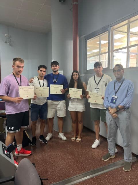 Cyberbootcamp Málaga - Entrega de diplomas 2º puesto CTF